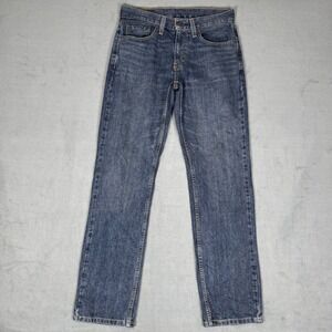 Levi's 559 Relaxed Straight Jeans Mens 29x32 Medium Wash Denim Red Tab